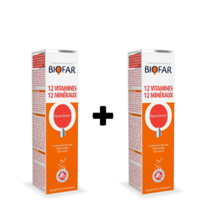 BIOFAR OFFRE PROMOTIONNELLE 2 CO MULTIVITAMINES ORANGE B20 COMP EFFER