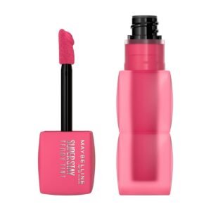 MAYBELLINE NEW YORK SUPERSTAY TEDDY TINT BLUSH À LÈVRES LIQUIDE FINI MAT FONDU PINKY PROMISE 45