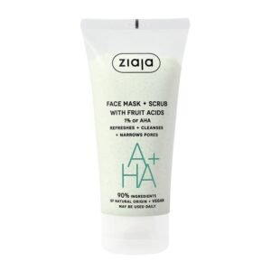 ZIAJA AHA+ MASQUE + GOMMAGE AUX ACIDES DE FRUITS 1% AHA 55ML