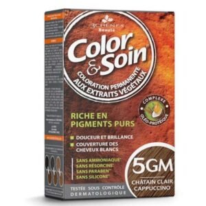 COLOR ET SOIN COLORATION CHATAIN CLAIR CAPPUCCINO 5GM
