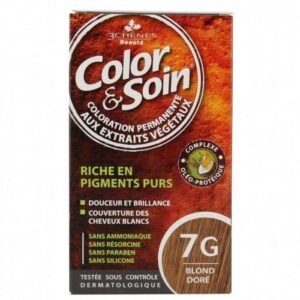 COLOR ET SOIN COLORATION PERMANENTE 7G BLOND DORE 135 ML