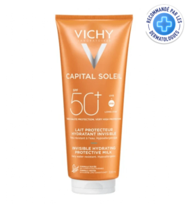 VICHY CAPITAL SOLEIL LAIT PROTECTEUR HYDRATANT INVISIBLE SPF 50+ 300ML