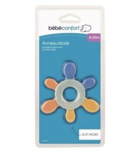 Bebe Confort – Anneau de dentition bi-matière – étoile (4-24M +)