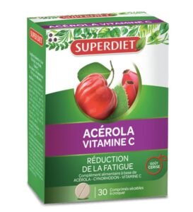 Super Diet Acerola Vitamine C – 30 Comprimés
