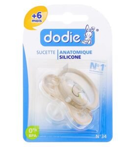 Dodie – Sucette forme anatomique silicone (6M +) N°34