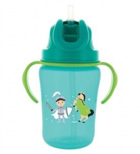 Dodie – Tasse paille (18M+) Vert – 350 ml