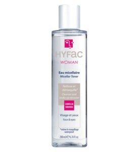 Hyfac Woman Eau micellaire Nettoyante et Démaquillante – 200 ml