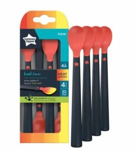 Tommee Tippee Lot de 4 cuillères thermosensibles 4m+