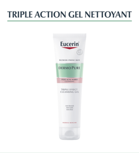 Eucerin dermopure gel nettoyant triple action 150 ml