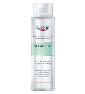 Eucerin – eau micellaire peau acnéique dermopure – 400 ml