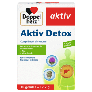 DOPPEL HERZ AKTIV DETOX 30 GELULES