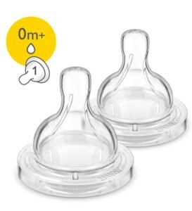 Avent – SCF631/27 – Tétine Anti-Colic 0 mois et + (Débit nouveau né)