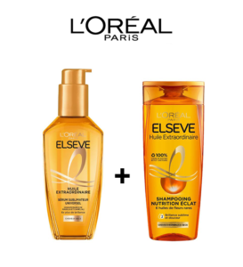 L'oréal paris elseve huile extraordinaire 100ml + Shampooing 200ml