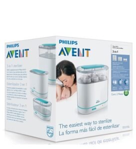 Avent – SCF284/03 – Stérilisateur électrique à vapeur 3 en 1
