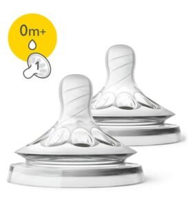 Avent – SCF041/27 – Tétine Natural 0 mois et + (Débit Nouveau né)