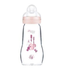 Mam Baby Biberon en verre +2m 260ml