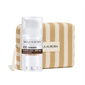 BELLA AURORA CC CREME ANTI TACHES SPF50 TEINTE CLAIRE = TROUSSE OFFERTE