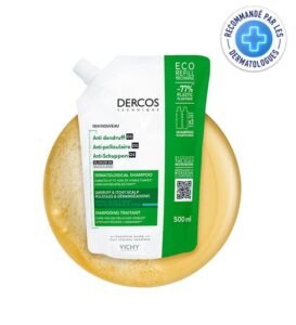 VICHY DERCOS TECHNIQUE ECO-RECHARGE SHAMPOOING ANTIPELLICULAIRE DS - Cheveux normaux-a-gras-500ml