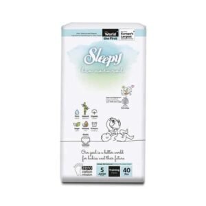 SLEEPY BIO NATURAL CULOTTES DOUBLE JUMBO JUNIOR T5 x 40 / 11-18 Kg