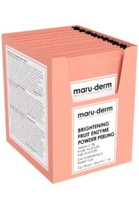 MARUDERM PEELING ECLAIRCISSANTE AUX ENZYMES DE FRUITS EN POUDRE 60G 30 PCS
