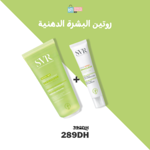SVR SEBIACLEAR Gel Moussant 200 ML + SEBIACLEAR SPF 50 40ML