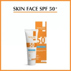 DERMADOC SKIN FACE CREME SOLAIRE ANTI TACHES SPF50+ INVISIBLE 50ML