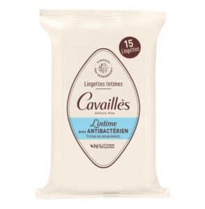 CAVAILLES LINGETTES ANTIBACTERIEN 15 UNITES