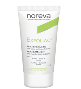 NOREVA EXFOLIAC BB CRÈME CLAIRE 30 ml