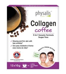 PHYSALIS COLLAGEN COFFEE 3EN1 B12 SACHETS