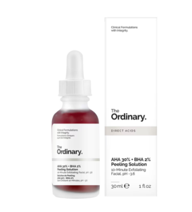 THE ORDINARY Solution de Peeling AHA 30% + BHA 2% - Soin Exfoliant 30ML