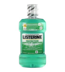 LISTERINE BAIN DE BOUCHE PROTECTION DENTS ET GENCIVES 250ML