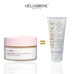 Heliabrine Hydra-Satinee creme Lissante 50ml = Facial exfoliating care 75 ml offert