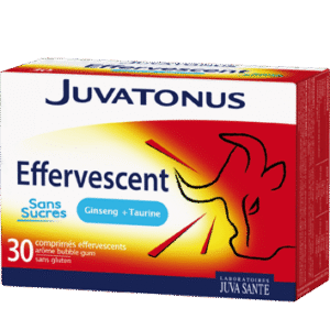 JUVATONUS GINSENG TAURINE EFFERV 30CPS