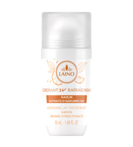Laino Déodorant Efficacité 24H Extrait d’Agrumes Bio – 50 ml