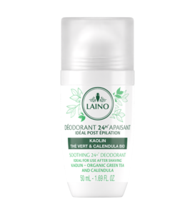 Laino Déodorant Efficacité 24H Extrait de Thé Vert Bio – 50 ml