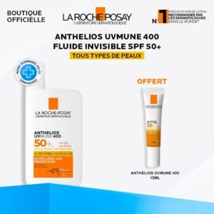 La roche-posay anthelios shaka fluide uvmune 400+ spf50 = anthelios fluide 15ml OFFERTE