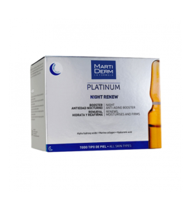 Martiderm platinum night renew 10 AMP