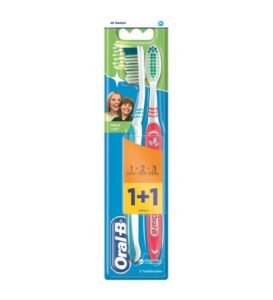 Oral-B Brosse à dents Natural 1+1