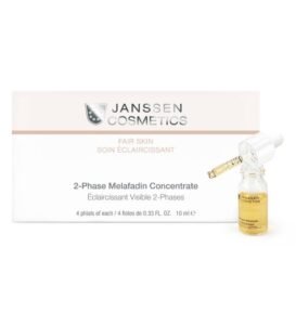 Janssen cosmetics Eclaircissant Visible 2 Phases 4*10ml