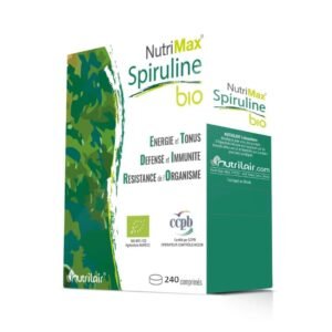 Nutrimax Spiruline Bio – 240 Comprimés