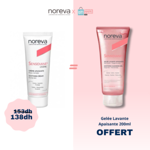 NOREVA PACK SENSIDIANE CRĂˆME APAISANTE LÉGĂˆRE 40ml = SENSIDIANE gelĂ©e lavante OFFERT