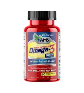 AMS OMEGA 3 1000MG 60 GELULES