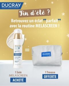 Ducray – Melascreen Photo-Vieillissement Crème nuit – 50 ml = Trousse offerte