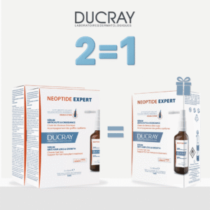 DUCRAY PACK NEOPTIDE SÉRUM ANTICHUTE 4*50ML = SÉRUM ANTICHUTE 2*50ML OFFERT