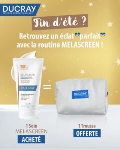 Ducray – Melascreen UV Crème riche SPF50+ – 40 ml = Trousse Offerte