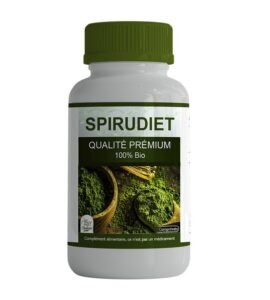 H2O SPIRUDIET SPIRULINE QUALITE PREMIUM 60 GELULES