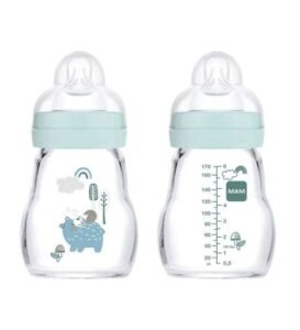Mam Baby Biberon en verre +0m 170ml
