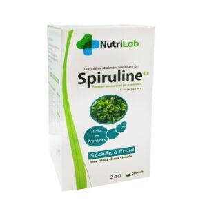 NutriLab Spiruline Bio 240 Comprimés