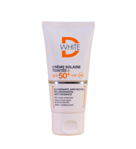 D-White Crème Solaire Teintée Clair Spf50 – 50ml