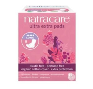 NATRACARE SERVIETTE ULTRA EXTRA LONG BIO 8 UNITÉS